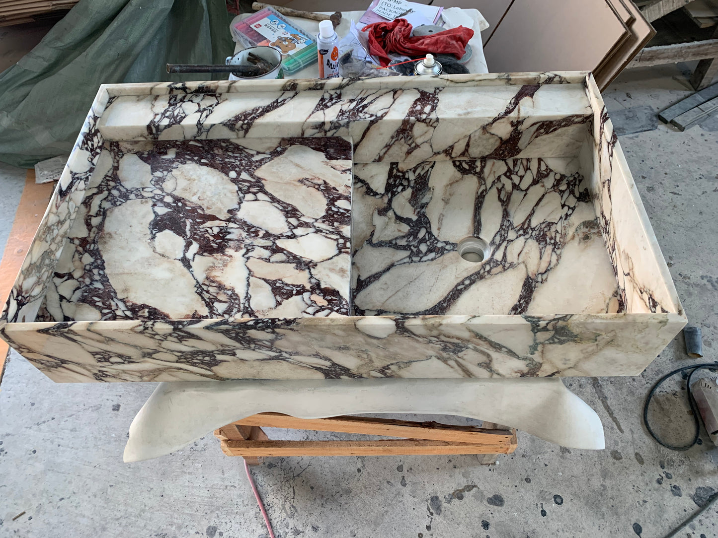 Karim Fugenplattenspüle