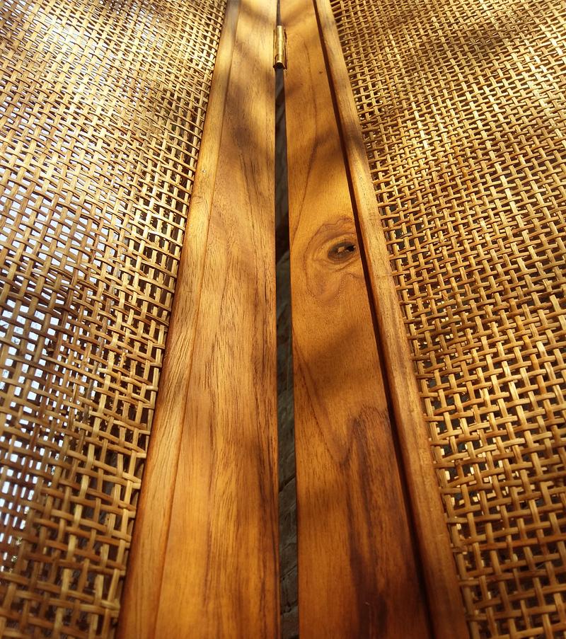 Bildschirm einseitig aus Rohr