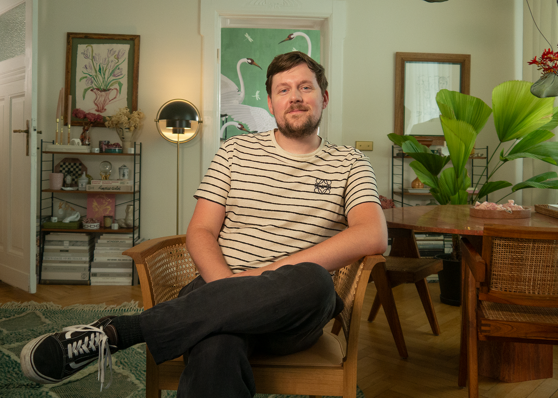 Coffee table styling with Architectural Digest. By Tim Labenda