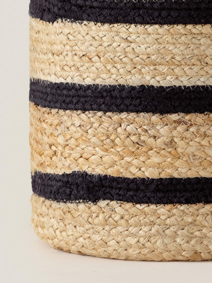 Juego de cestas de rayas