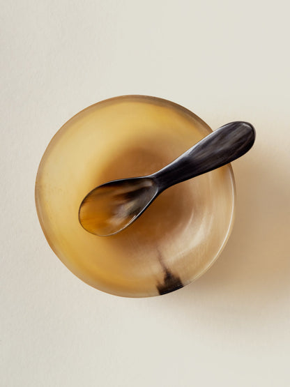 Gewürzschale aus Horn