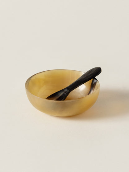 Gewürzschale aus Horn