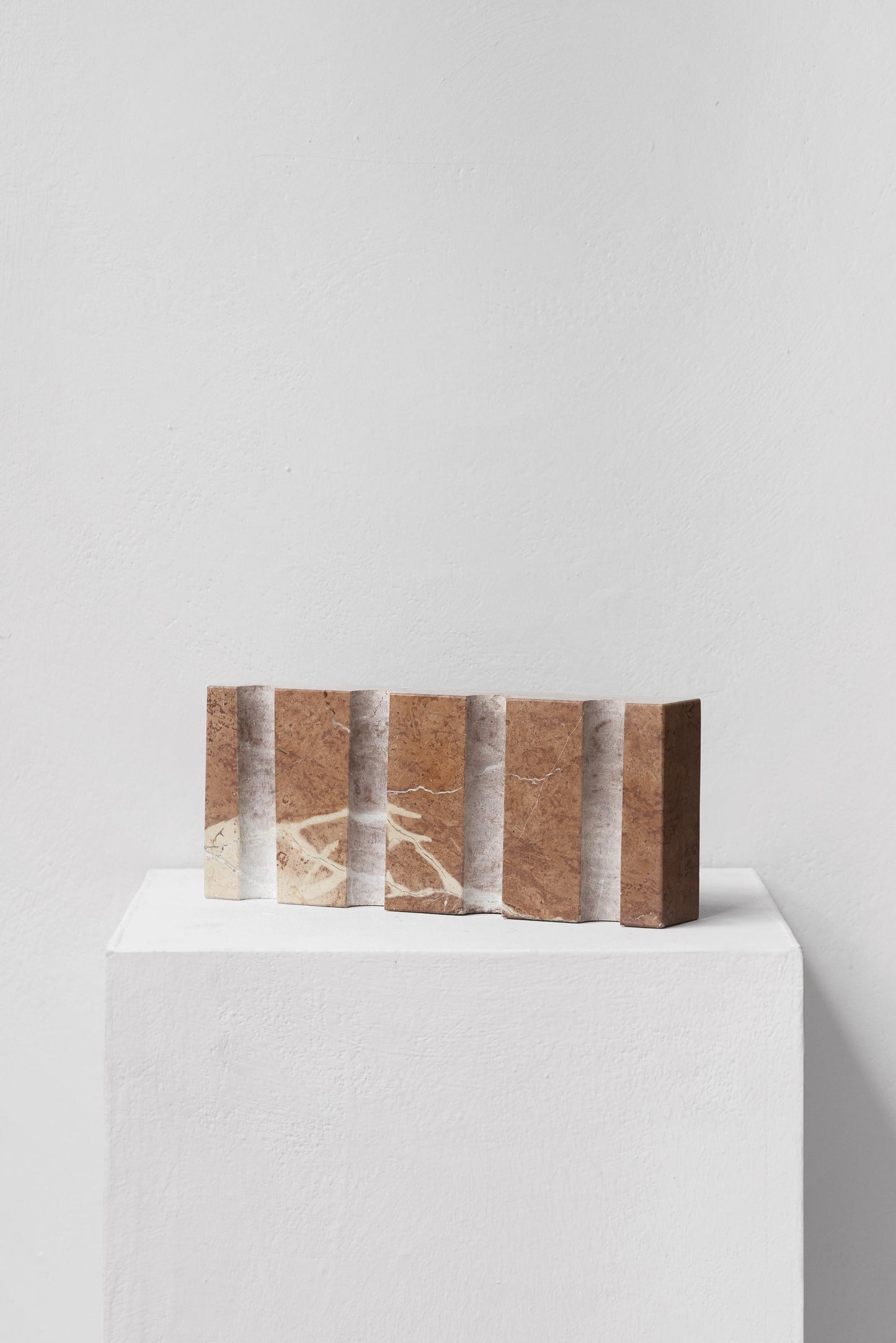 Marmorkerzenhalter - Rot Alicante