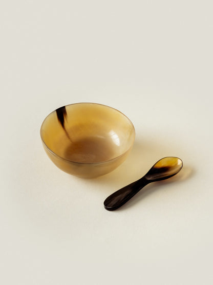 Gewürzschale aus Horn