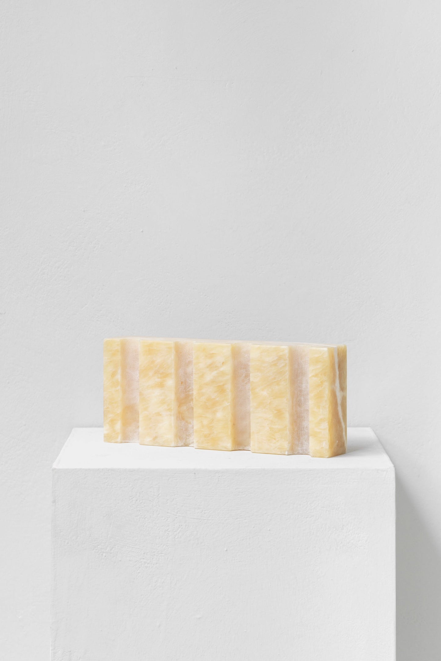 Marmor-Kerzenhalter - Honig-Onyx