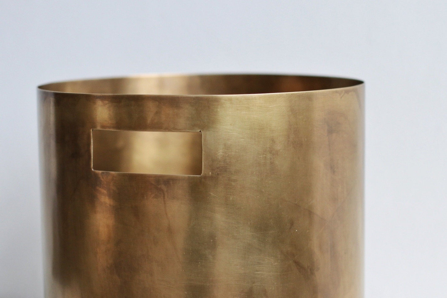 Dina Brass Paper Bin