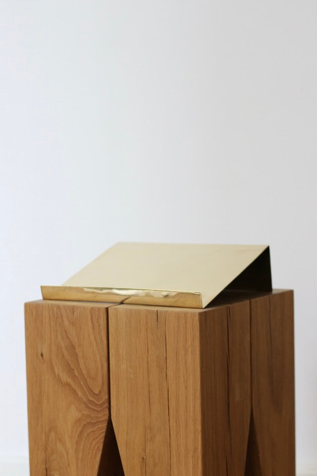 Brass Book/Laptop stand