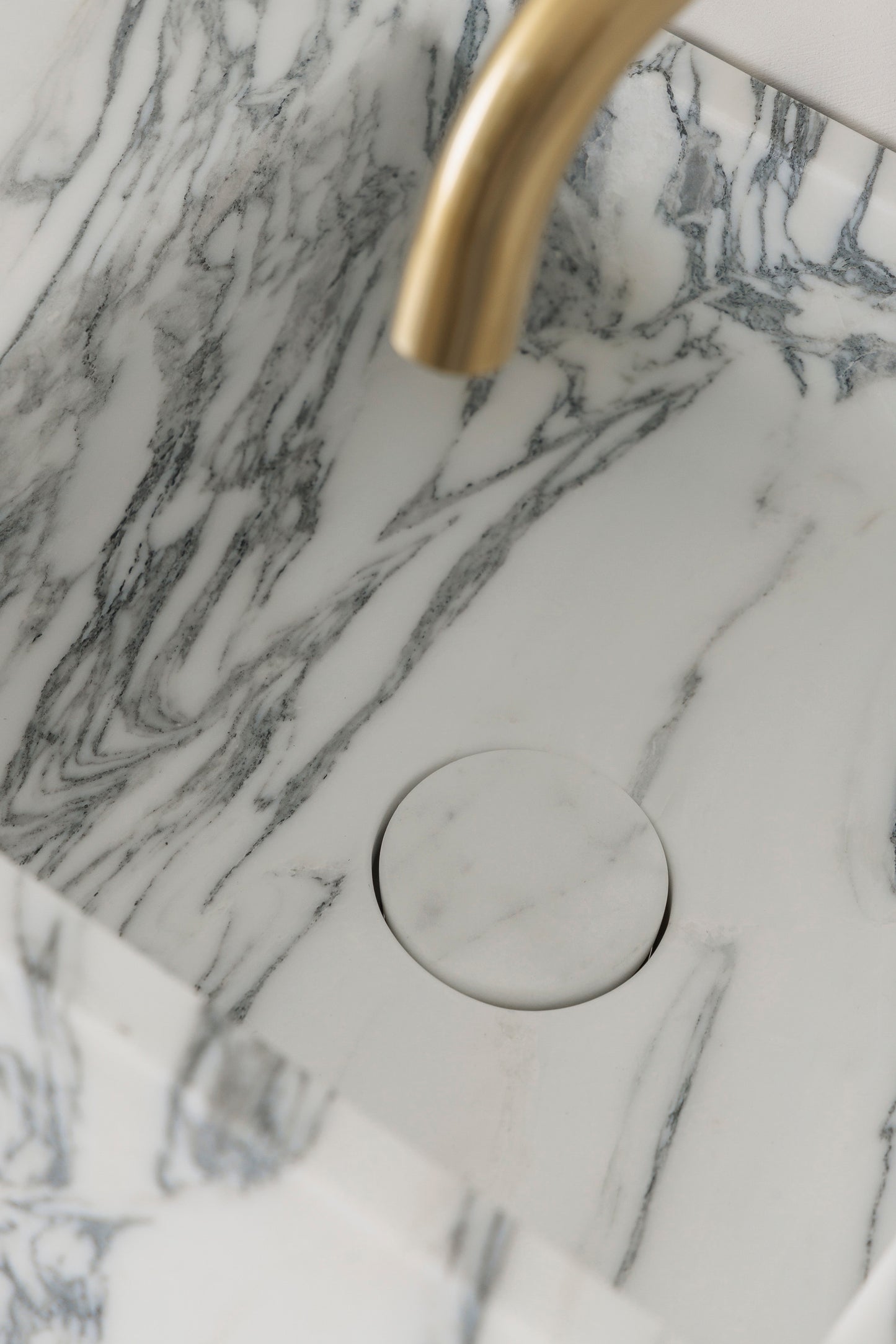 大理石水槽（大号）-Arabescato