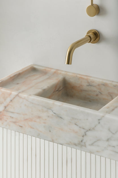大理石水槽（大号）-Crema