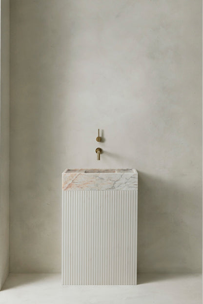 大理石水槽（大号）-Crema