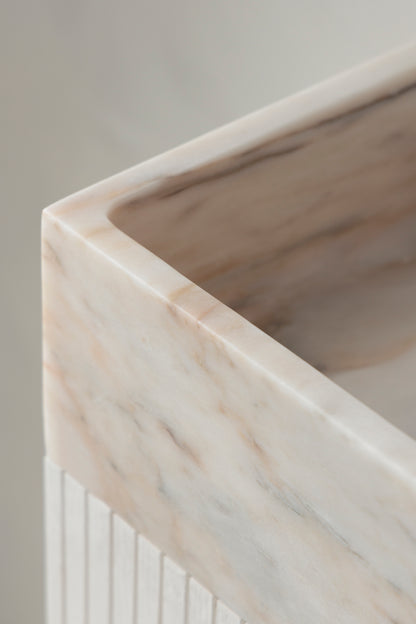 大理石水槽（小号）-Crema