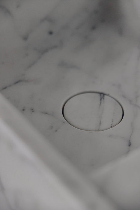 Marble Sink Small-Calacatta