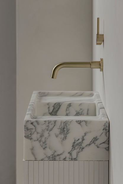 大理石水槽（大号）-Arabescato