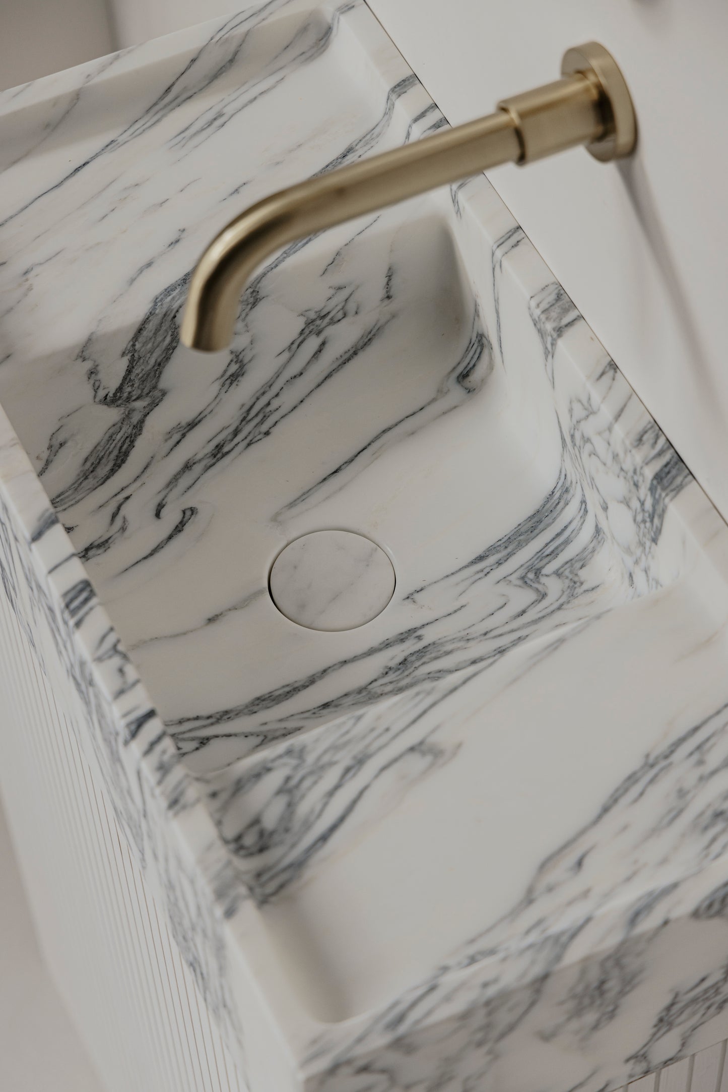 大理石水槽（大号）-Arabescato