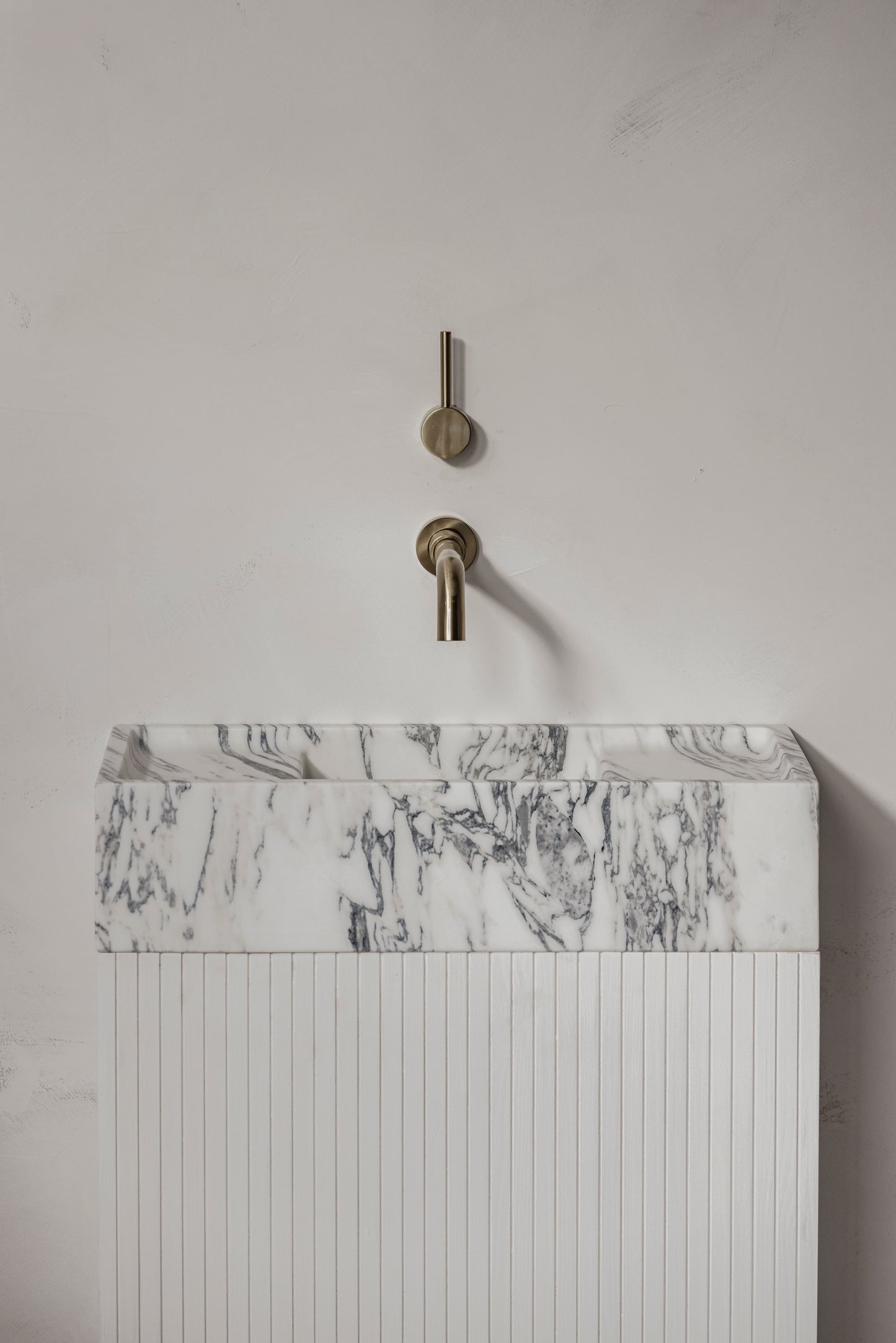 大理石水槽（大号）-Arabescato