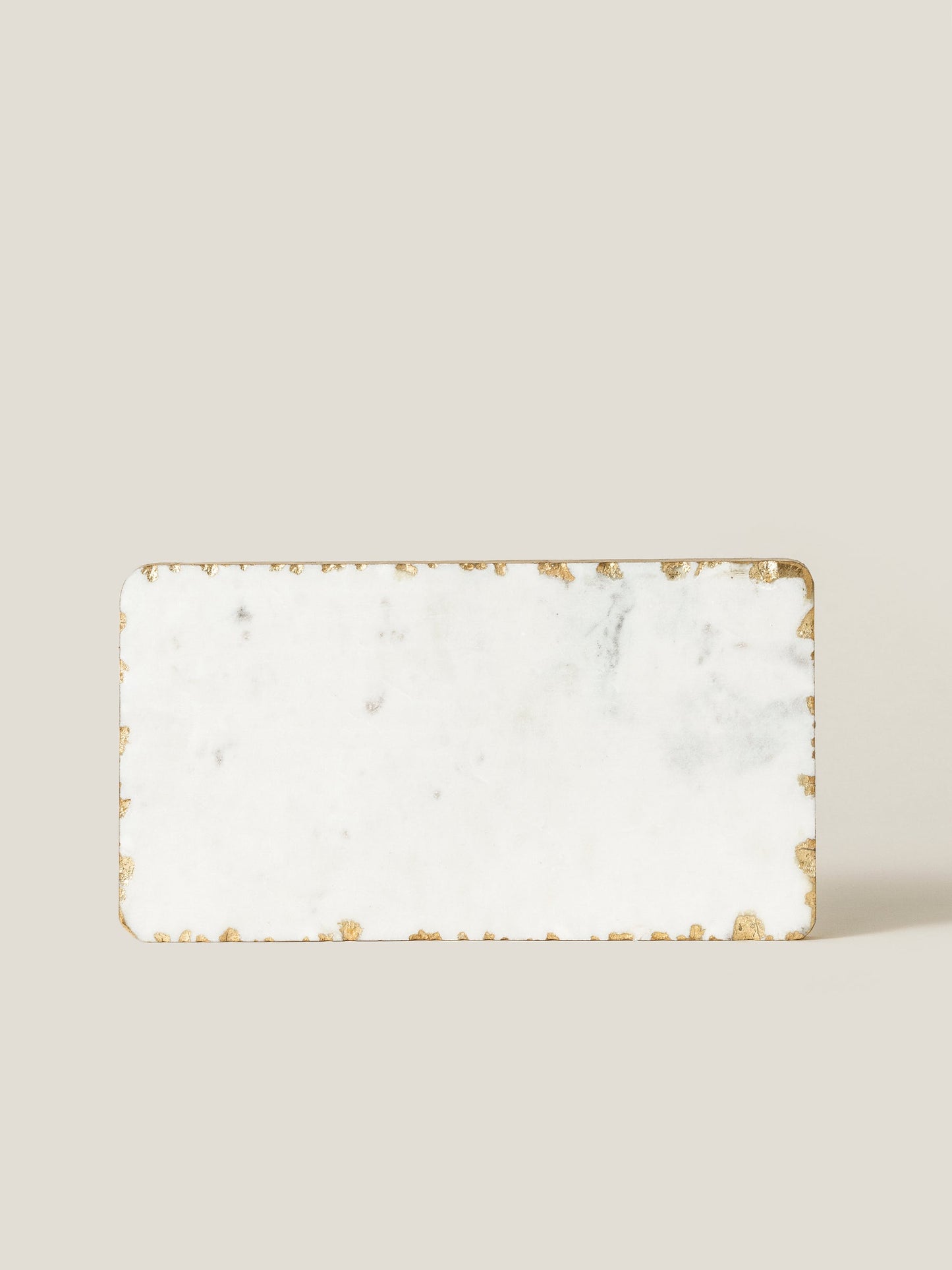Weißer Marmor / Goldfolie