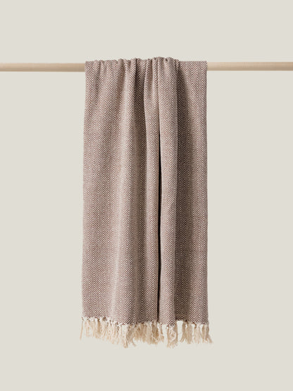 Einfache Baumwolldecke